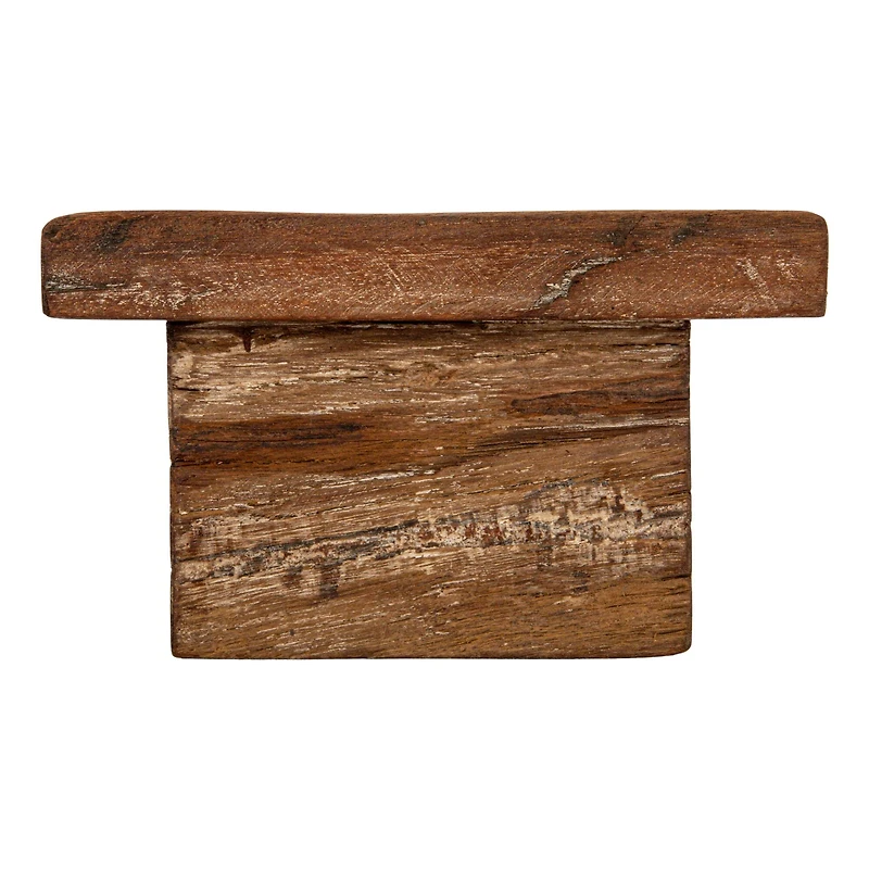 Hello Honey® 6" Natural Decorative Reclaimed Wood Pedestal