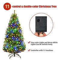 Costway 4ft. Pre-Lit Pine Artificial Christmas Tree