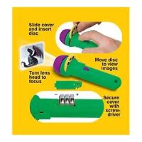 Brainstorm Toys Wizard & Dragon Children's Flashlight & Projector