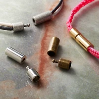 18mm Cord End Cap Closures, 4ct. by Bead Landing™