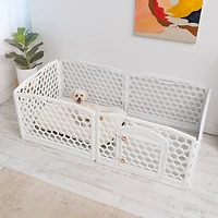 Iris® 6-White Panel Pet Playpen