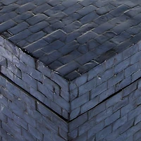 Blue Capiz Coastal Box Set