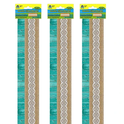Teacher Created Resources® Shabby Chic Double-Sided Border Trim, 108ft.