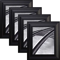 4 Pack: Craig Frames Upscale Satin Black Picture Frame