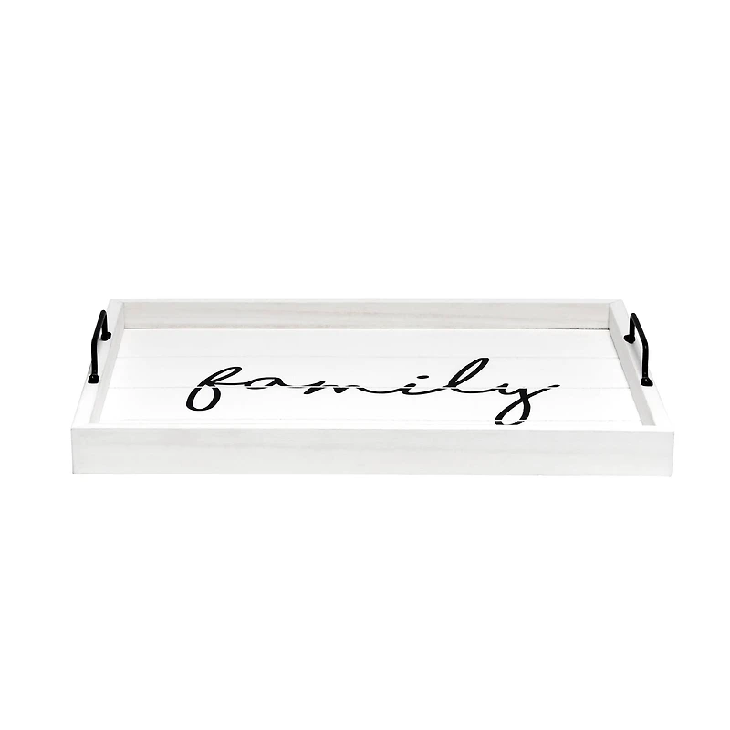 Elegant Designs™ 15.5" Family Serving Tray with Handles