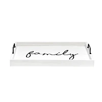 Elegant Designs™ 15.5" Family Serving Tray with Handles