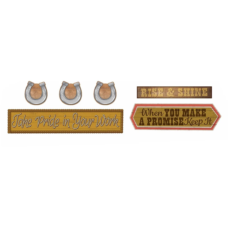 Eureka® Wild Classroom Gallery Wall Bulletin Board Set