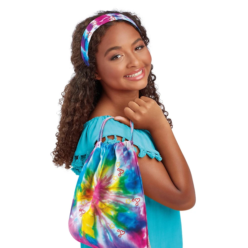 Cra-Z-Art Shimmer 'n Sparkle Tie Dye Fashion Tote & Headband