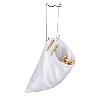 Honey Can Do White Clothespin Bag