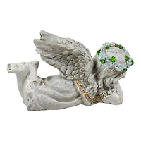 8" Daydreaming Angel Outdoor Patio Garden Statue