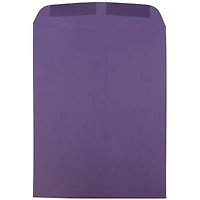 JAM Paper 9" x 12" Dark Purple Open End Catalog Premium Envelopes