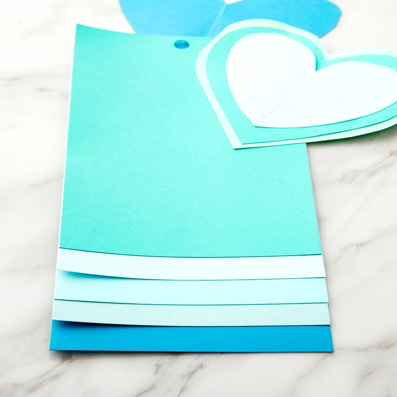 Blue Ombre 4.5" x 7" Cardstock Paper by Recollections™, 100 Sheets
