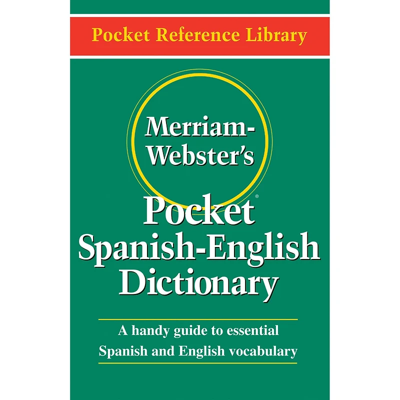 Merriam-Webster Paperback Pocket Spanish-English Dictionary, 3ct.