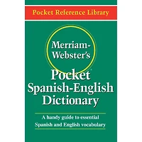 Merriam-Webster Paperback Pocket Spanish-English Dictionary, 3ct.