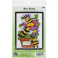 Design Works™ Bee Kind Counted Cross Stitch Kit