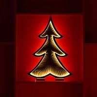 24.5" Pine Tree Outline Ekko Light Display