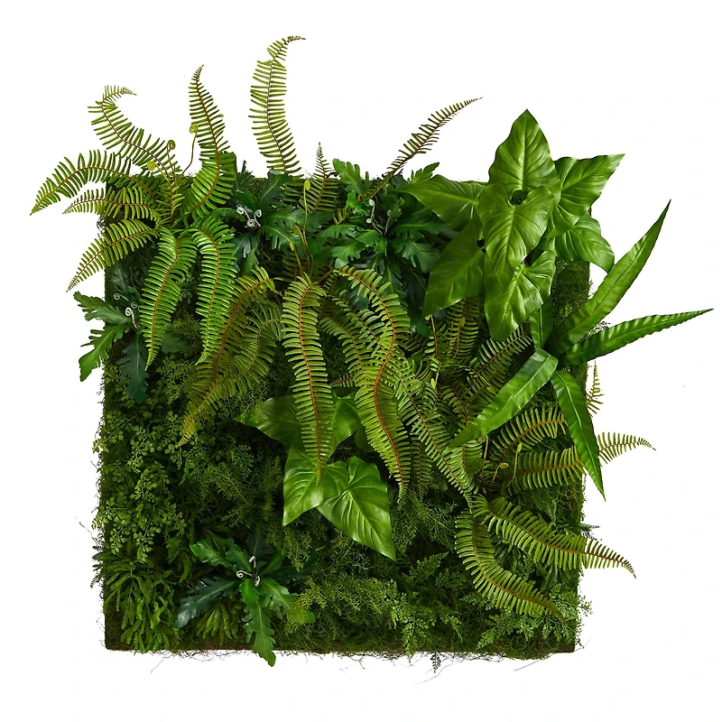 40" Forest Artificial Wall Mat