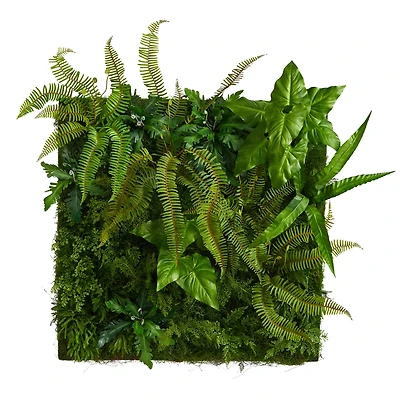 40" Forest Artificial Wall Mat