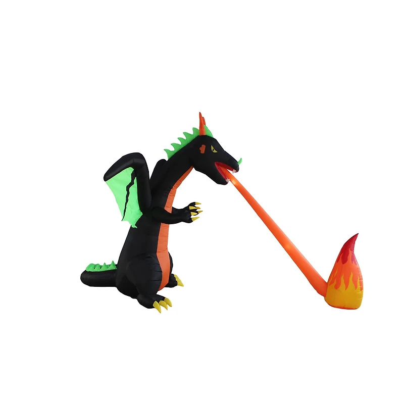 8ft. Inflatable Fire Breathing Dragon