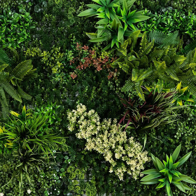 40" Amazon Rainforest Artificial Living Wall Panel