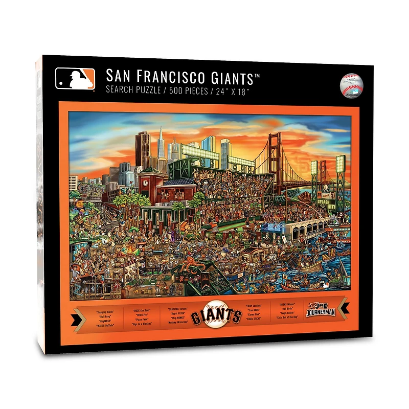 Joe Journeyman San Francisco Giants™ 500 Piece Jigsaw Puzzle