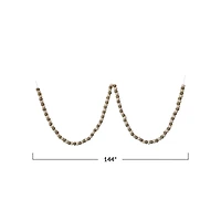 Hello Honey® 12ft. Handmade Wool Felt Ball Garland in Printed Drawstring Bag