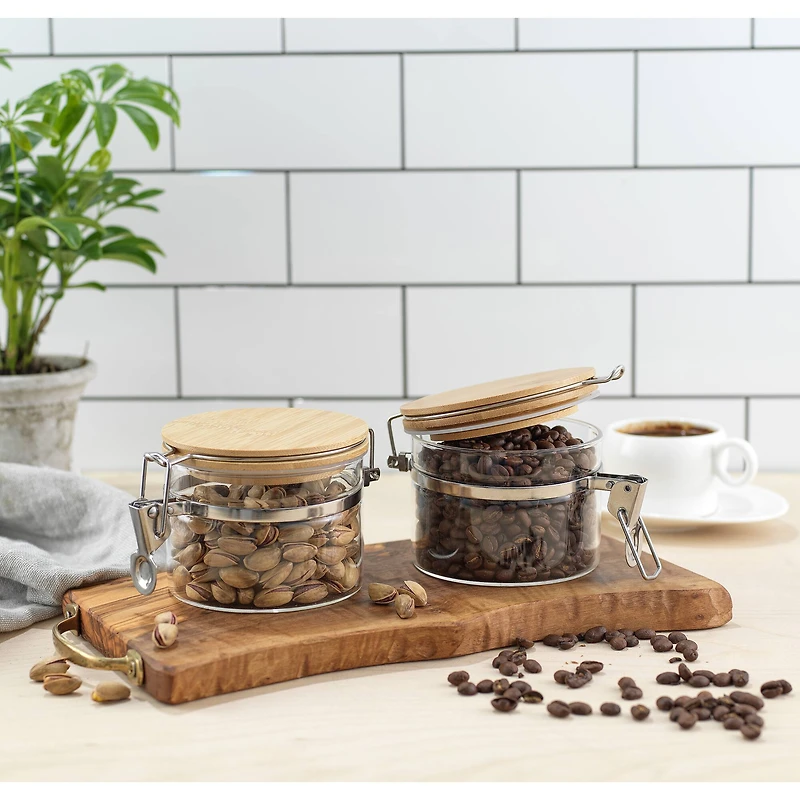 JoyJolt® Airtight Glass Storage Jars