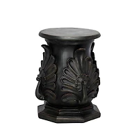  Design Toscano® 19" Green Bronze Classic Peacock Statuary Pedestal