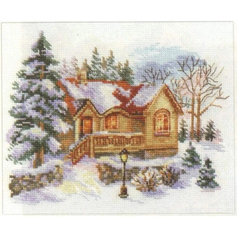 Alisa February House Cross Stitch Kit