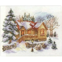Alisa February House Cross Stitch Kit