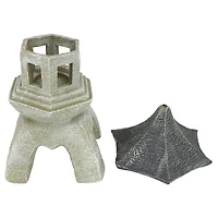 Design Toscano® 17.5" Large Pagoda Lantern Sculpture, 2ct.