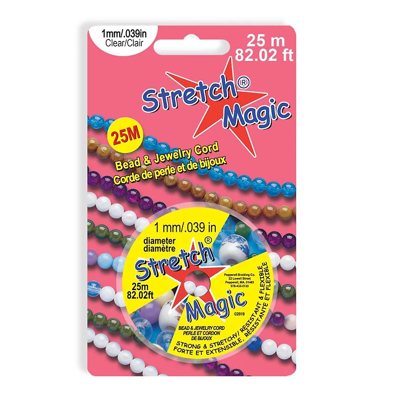 6 Pack: Stretch® Magic 1mm Bead & Jewelry Cord