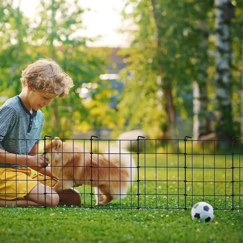 NEX™ Garden Decor Fence Rustproof Metal Wire Animal Barrier, 28ct.