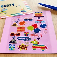 12 Pack: Birthday Party Stickers by Recollections