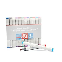 Dual Tip Jewel Tone Sketch Marker Set by Artist's Loft™