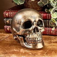 Design Toscano 6.5" Memento Mori Skull Clock