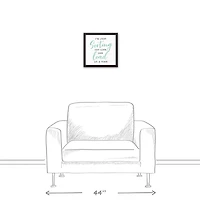 Sorting Load 12" x 12" Black Framed Canvas