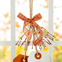 Glitzhome® 24" Thanksgiving Wooden "Give Thanks" Door Hanger