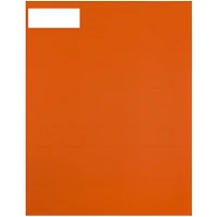 JAM Paper Orange Mailing Address Label Combo Set