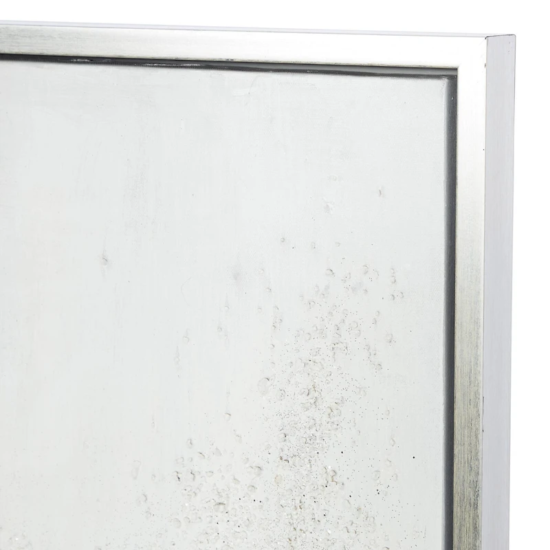 CosmoLiving by Cosmopolitan White Canvas Contemporary Wall Art