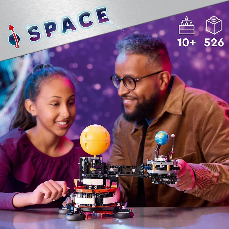 LEGO® Technic™ Planet Earth and Moon in Orbit 42179