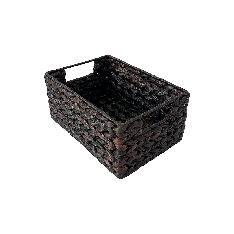 Espresso Rectangle Woven Basket by Ashland