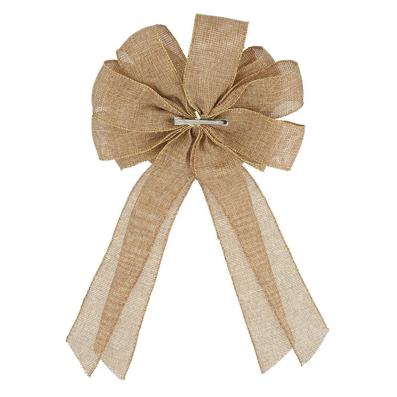 21" Gold Shimmer Tree Bow by Celebrate It®