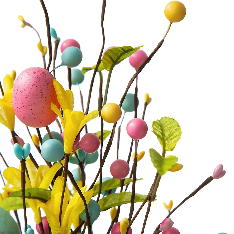 Glitzhome® 18" Easter Egg Table Tree Décor