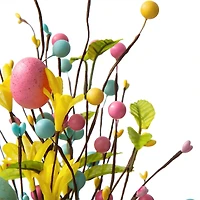 Glitzhome® 18" Easter Egg Table Tree Décor