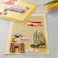 Spain Dimensional Stickers by Recollections™