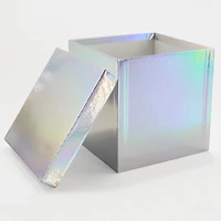 Large Silver Holographic Box by Celebrate It™