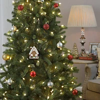 Mr. Christmas Nostalgic Ceramic Gingerbread House Ornament