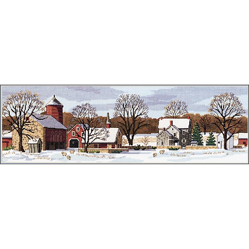 Dimensions® Scenic Farm Counted Cross Stitch Kit