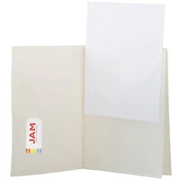 JAM Paper Heavy Duty Plastic High Pocket Organizer